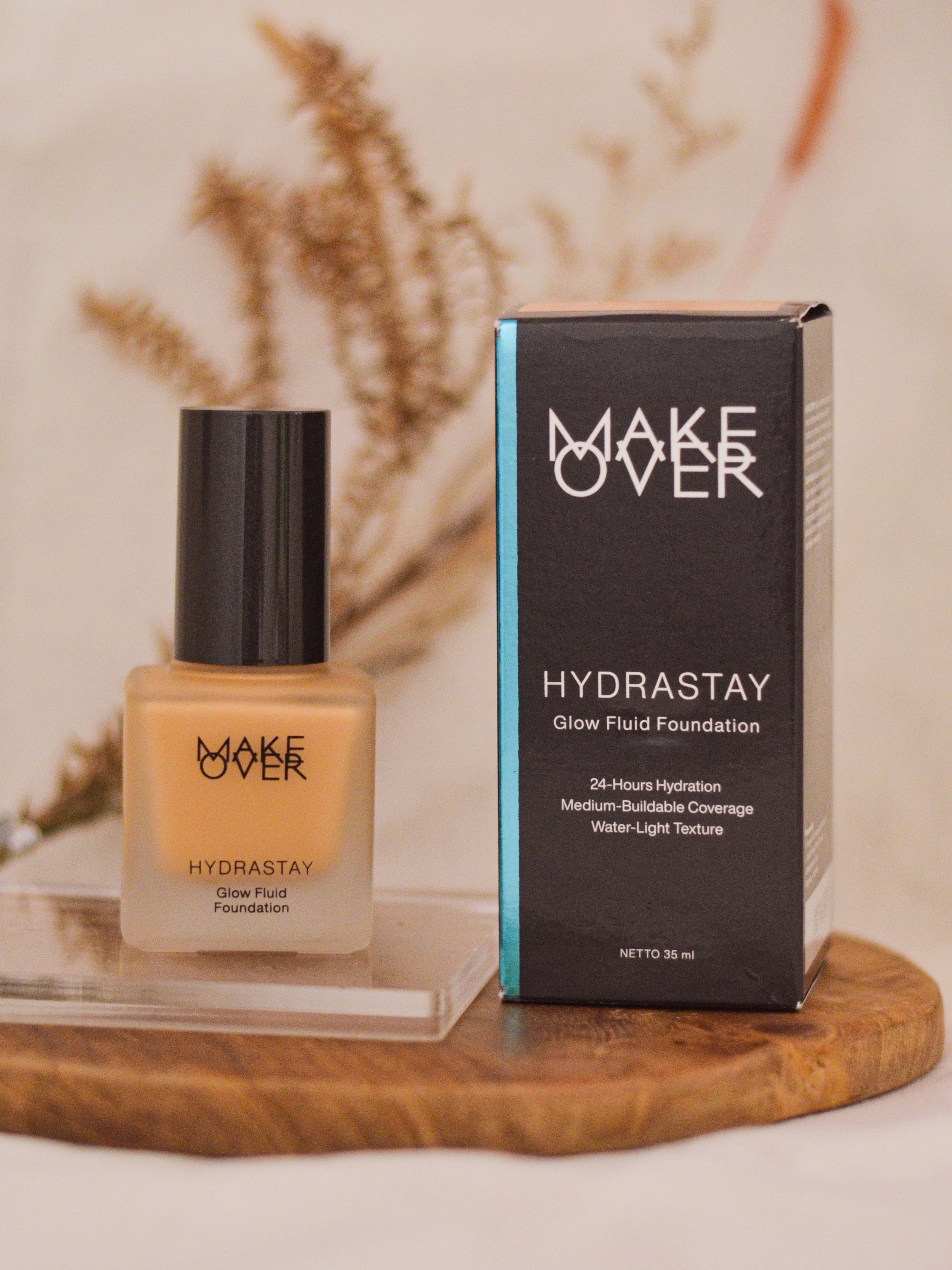 Review Make Over Hydrastay Glow Fluid Foundation (42 Warm Sand) Review Make Over Hydrastay Glow Fluid Foundation (42 Warm Sand)